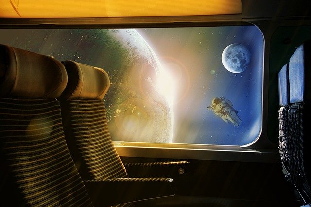 ¿Viaje al espacio?./ Pexels.