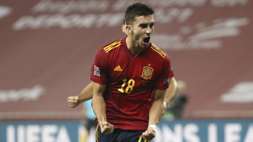 Ferran Torres, atacante de la selección de España. transfermartk.com