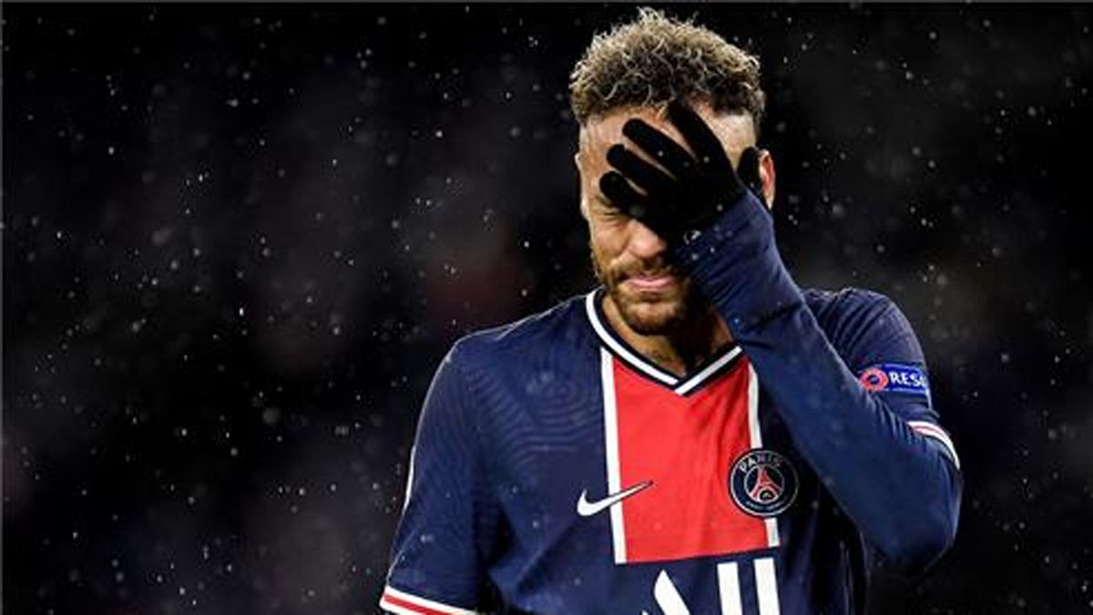 Neymar Jr. en un partido con el PSG. / Foto: @mundiario