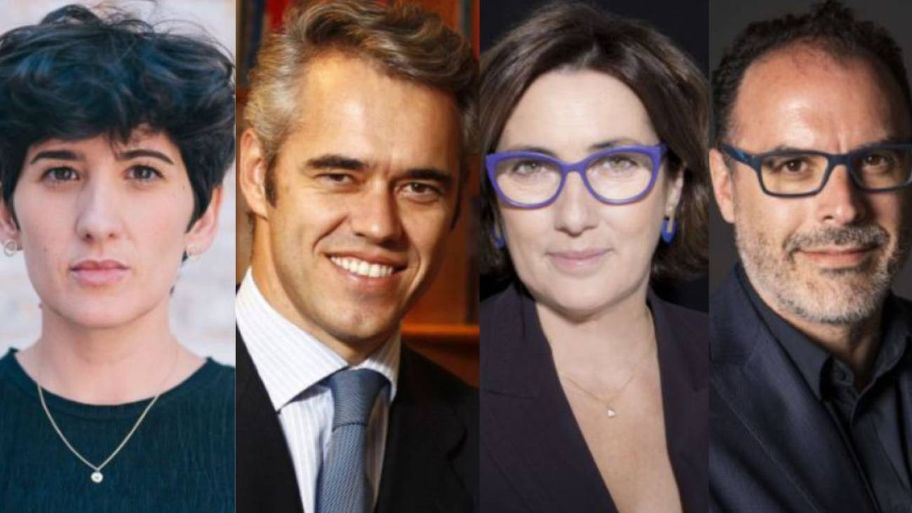 María Jesús Espinosa de los Monteros, Ignacio Soto, Montserrat Domínguez y Guillermo Rodríguez. / Cadena Ser