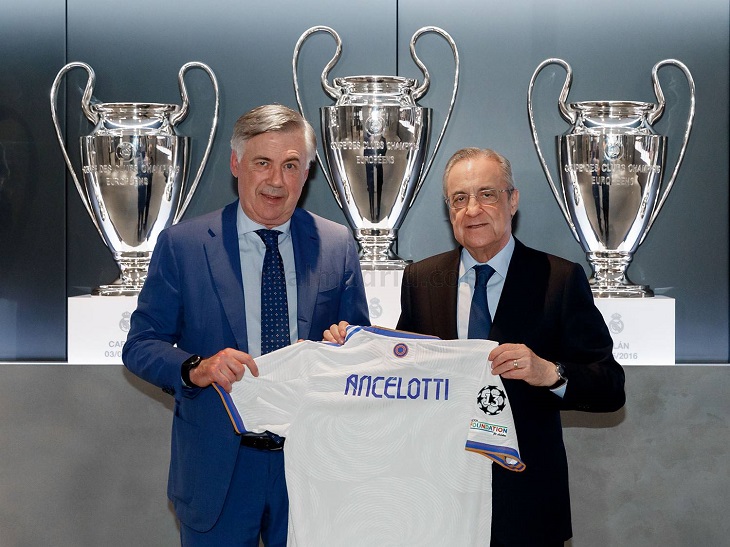 Carlo Ancelotti, entrenador del Real Madrid.. realmadrid.com