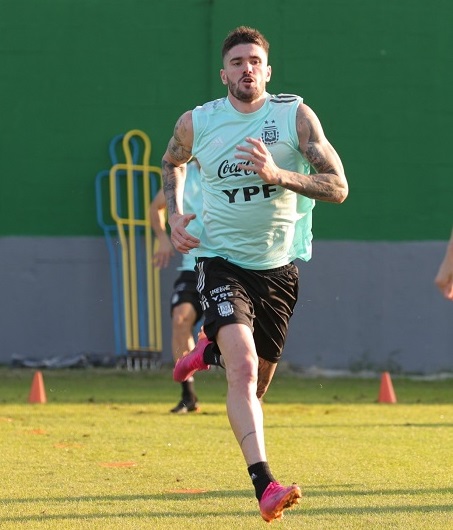 Rodrigo De Paul, volante de Argentina. @Argentina