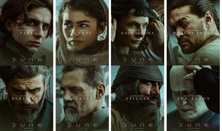 Pósters de Dune, película. / RRSS.