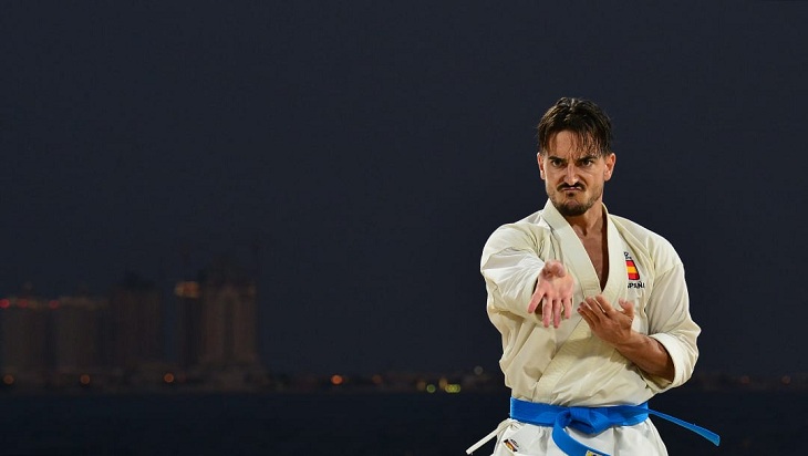 Damián Quintero, número 1 del ranking mundial en kata masculino. / Twitter