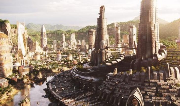 Wakanda, el reino de Black Panther. / El Comercio.