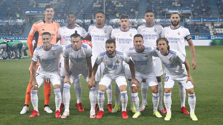 Equipo titular de la temporada 2021. @realmadrid