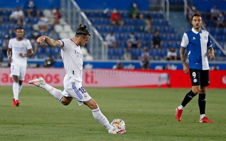 Gareth Bale, con la camiseta del Real Madrid. / realmadrid.com
