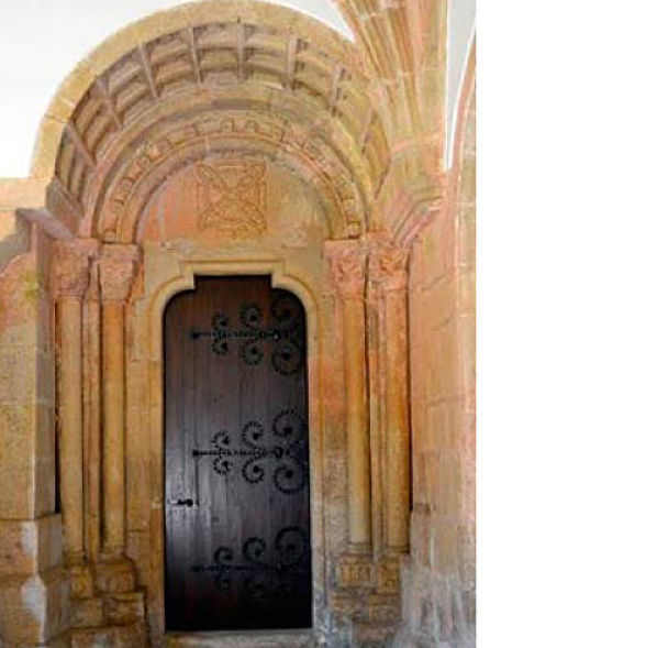Puerta Claustral Monasteerio de Samos