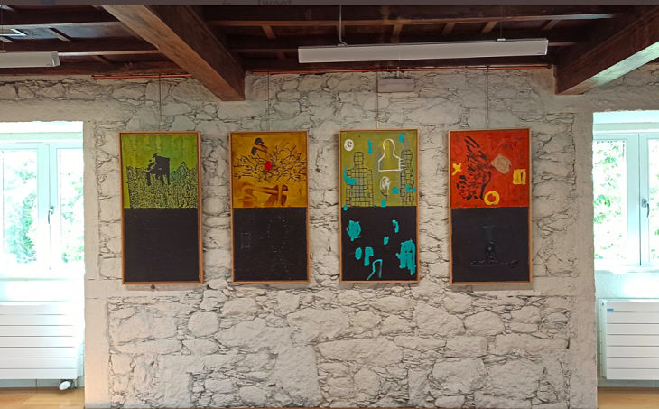 Exposición de Antón Patiño Cartografía Simbólica