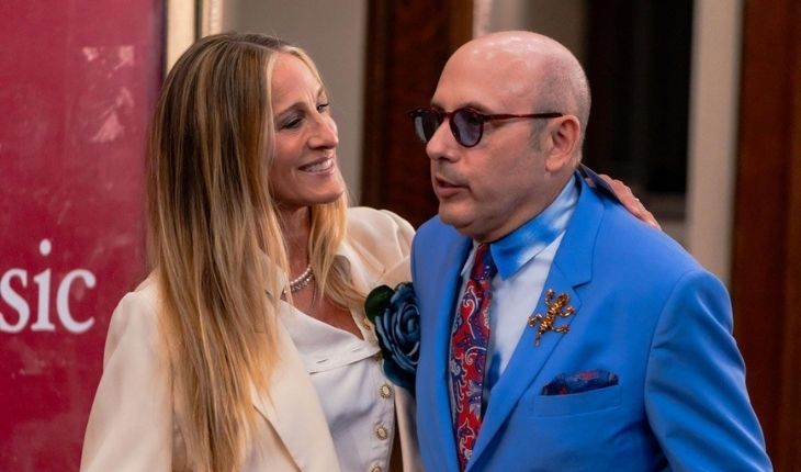 Willie Garson (Stanford Blatch) y Sarah Jessica Parker (Carrie), actores de Sex and the City. / Hola!