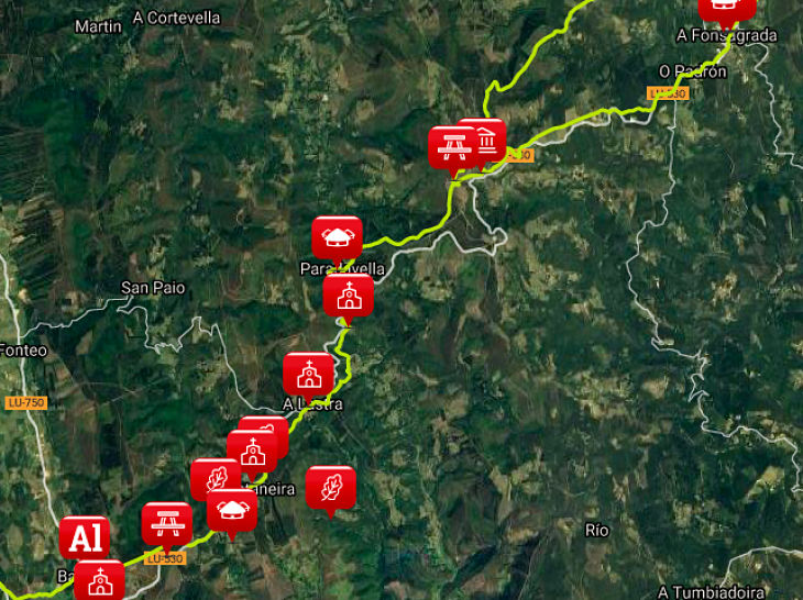 Camino Primitivo Fonsagrada-Baleira