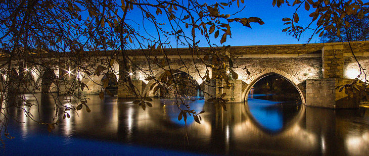 Puente Romano sobre el Miño