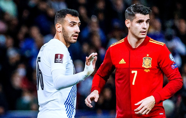Alvaro Morata, delnatero de España. @SeFutbol