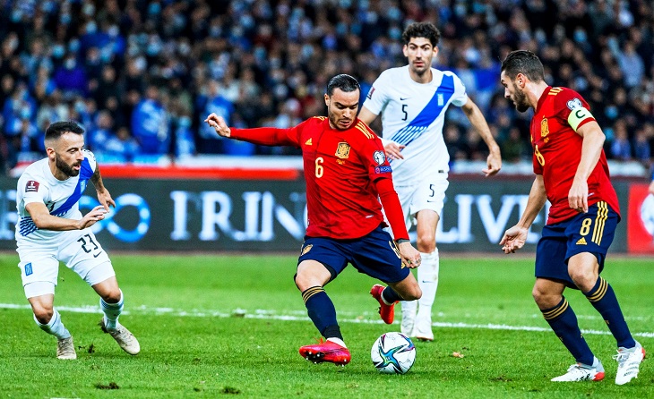 Raúl de Tomas, delantero de España. @SeFutbol