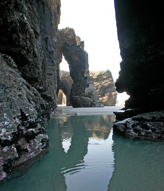 Ribadeo Playa de as Catedrales