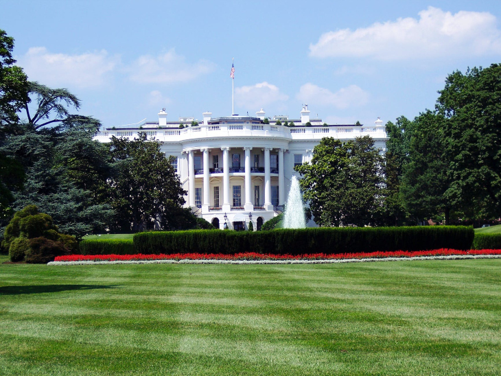 Fachada de la Casa Blanca, en Washington. / RR SS