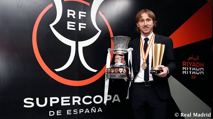 Luka Modric MVP de la Supercopa de España