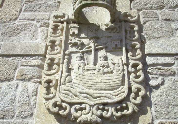 Escudo de Padrón -A barca da pedra-