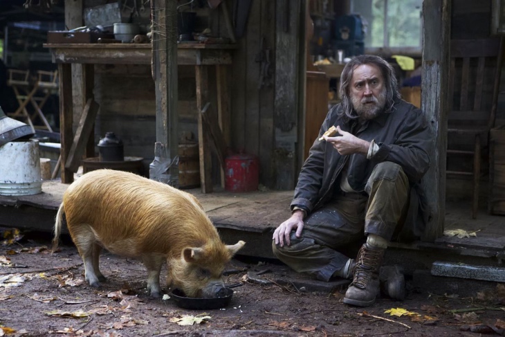 Nicolas Cage en PIG / Esquire