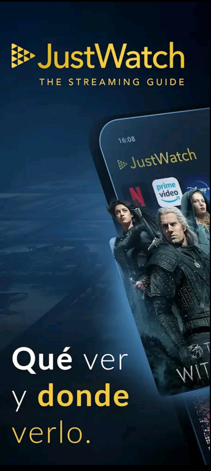 JustWatch, la conocida guía de streaming que está disponible para Android y iOS. / Google Play