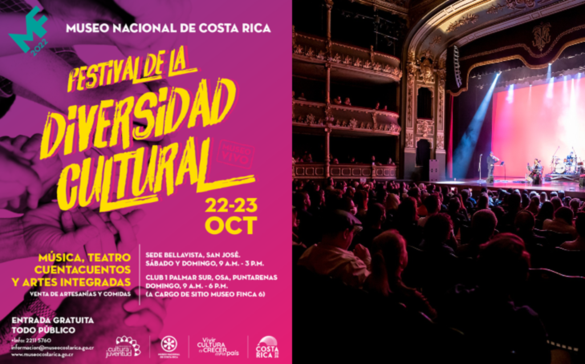Actividades Teatro Nacional. / RR SS