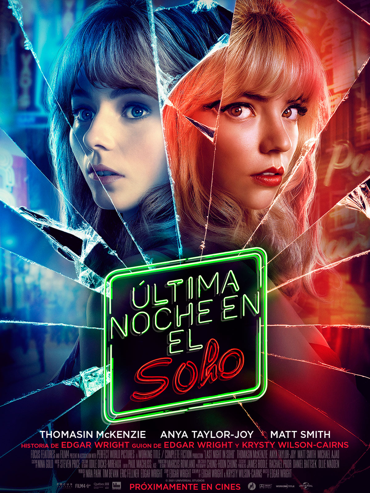 Thomasin McKenzie y Anya Taylor-Joy. / Focus Features