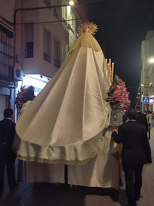 Sencillo manto de los Mártires
