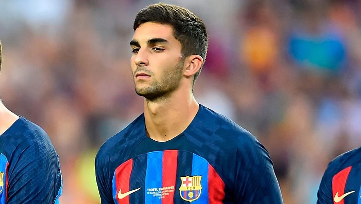 Ferran Torres, delantero del FC Barcelona. / @Barcelona