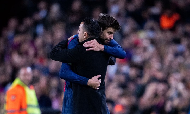Gerard Piqué, en su último partido profesional... @FCBarcelona_es