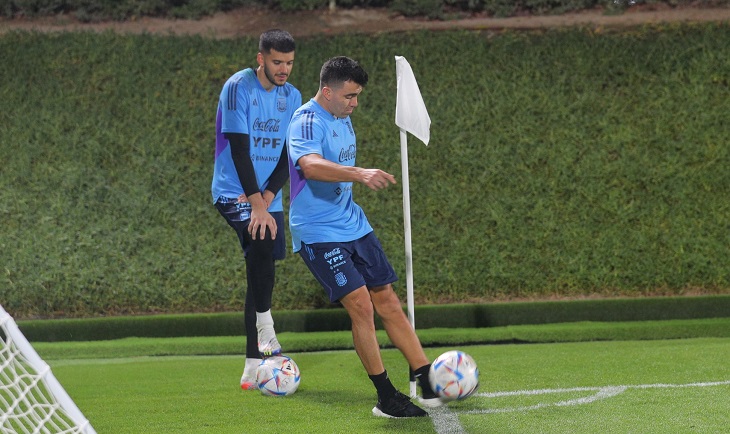 Marcos Acuña, lateral izquierdo de Argentina. / @Argentina