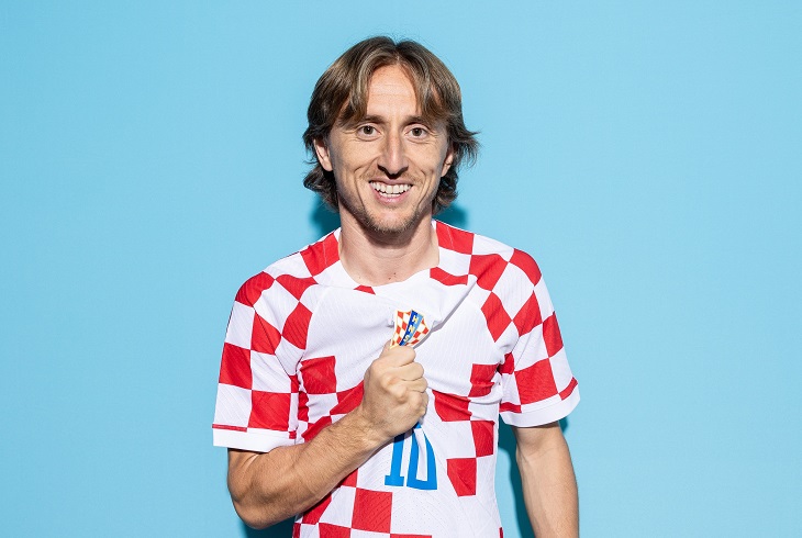 Luka Modric, atacante de Croacia. @fifawroldcup_es