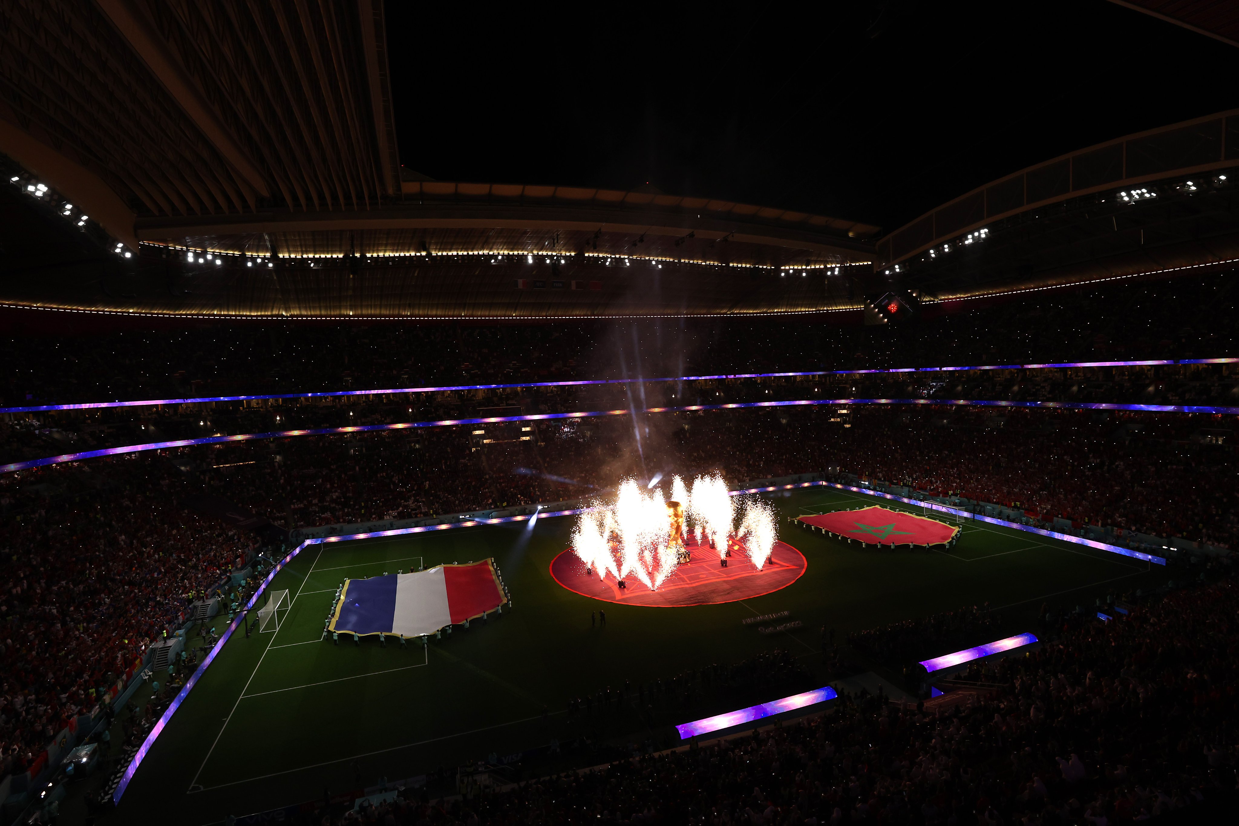Previa del Francia-Marruecos. / @fifaworldcup_es