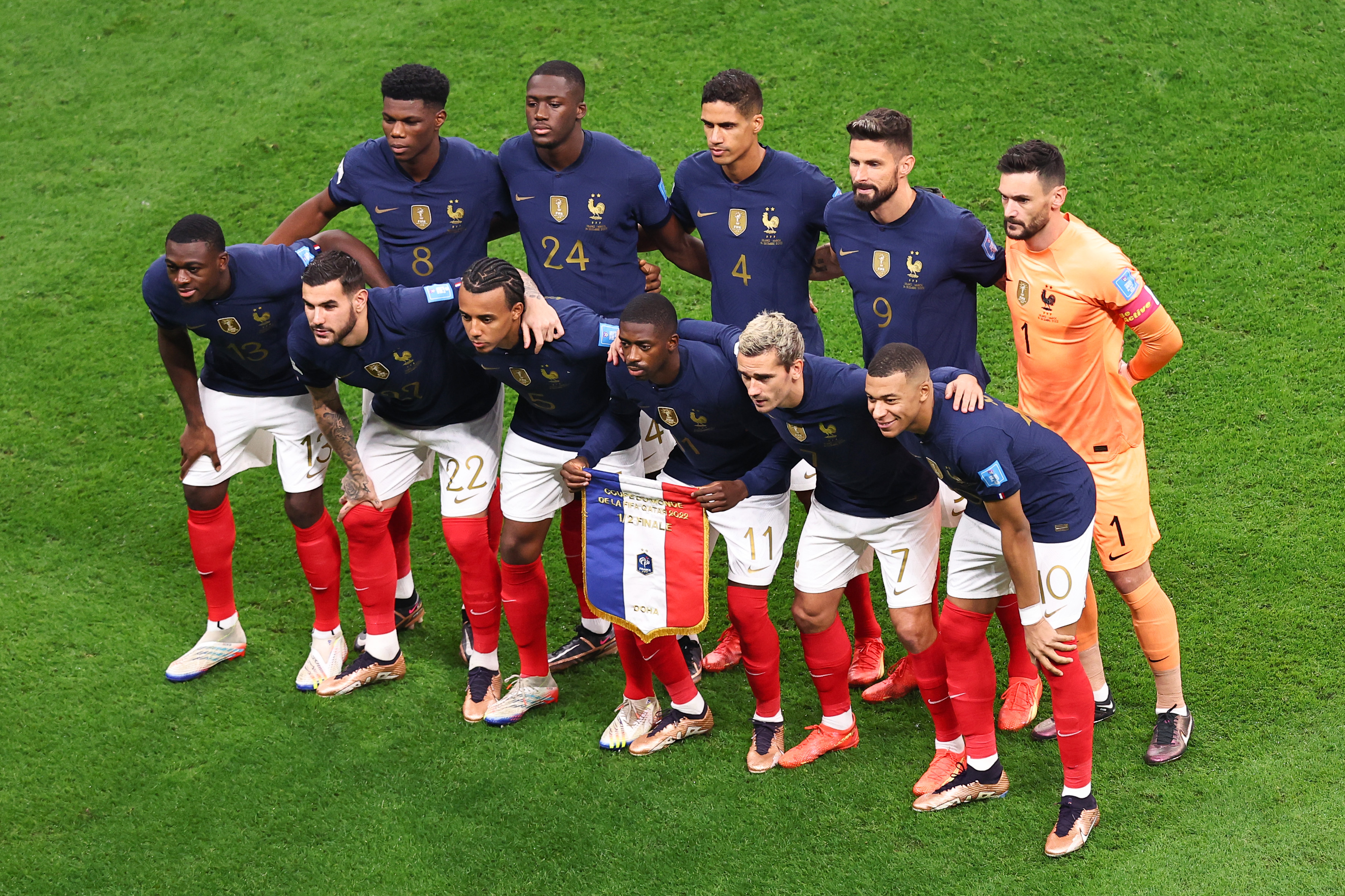 Once de Francia. / @fifaworldcup_es