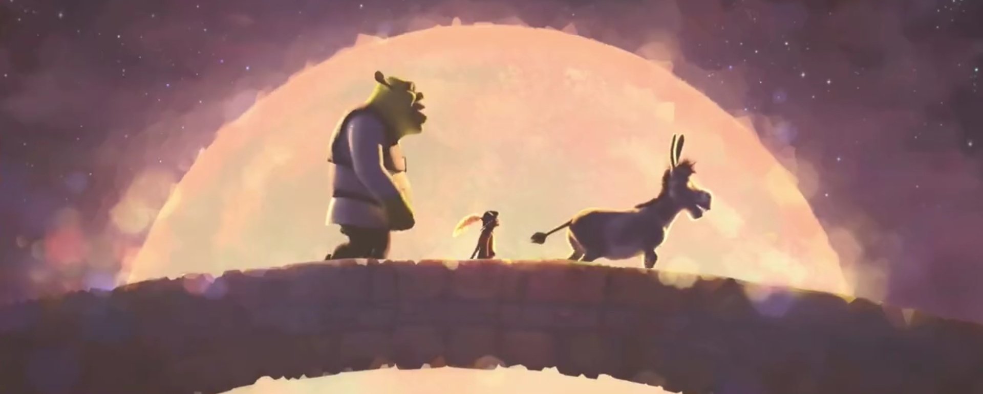 La aparición de Shrek en el gato con botas sorprendió a todos / cortesía