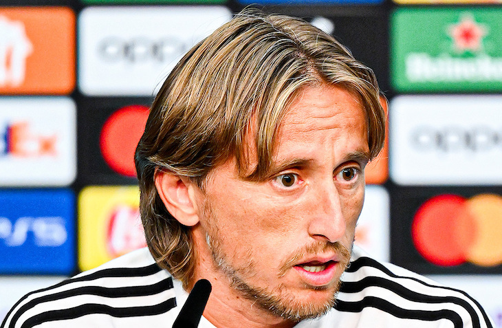 Luka Modric, mediocampista del Real Madrid. / @RealMadrid