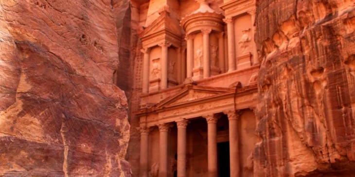 Petra, Jordania. Nómadas ocasionales