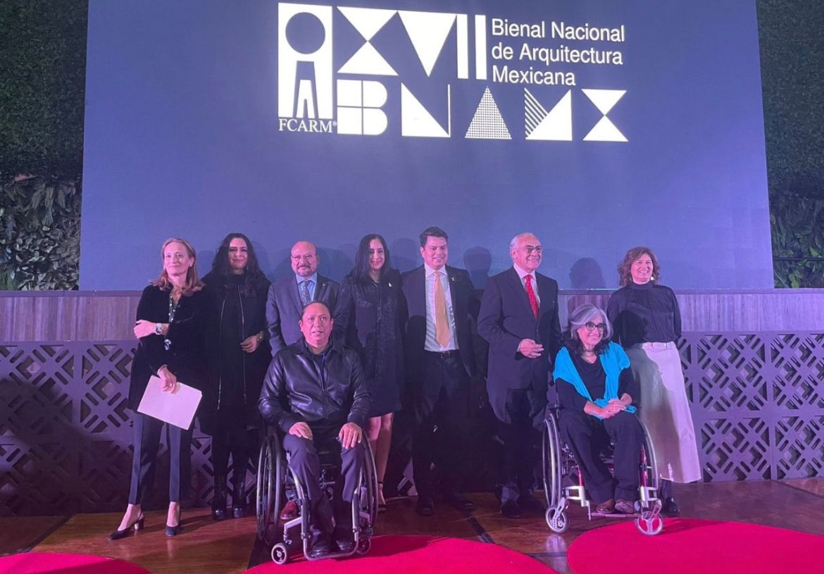 Teresa Táboas, na Bienal Nacional de Arquitectura Mexicana. / Mundiario