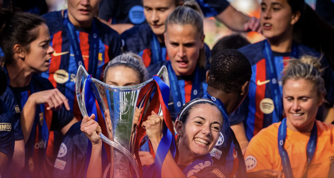 El Barça femenino, campeón de la Champions. / Fútbol Club Barcelona