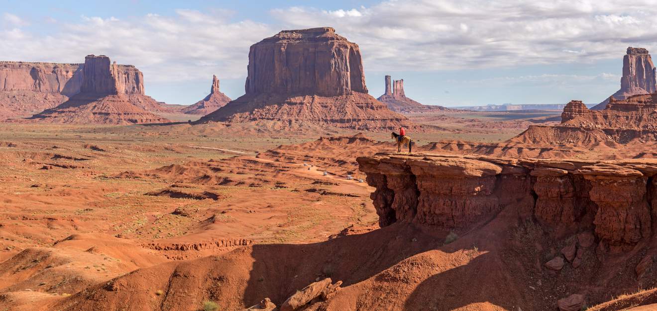Monument Valley, escenario de películas de John Ford.