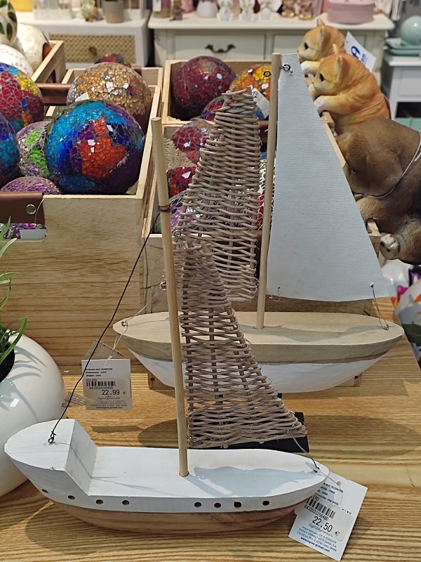 Barco decorativo