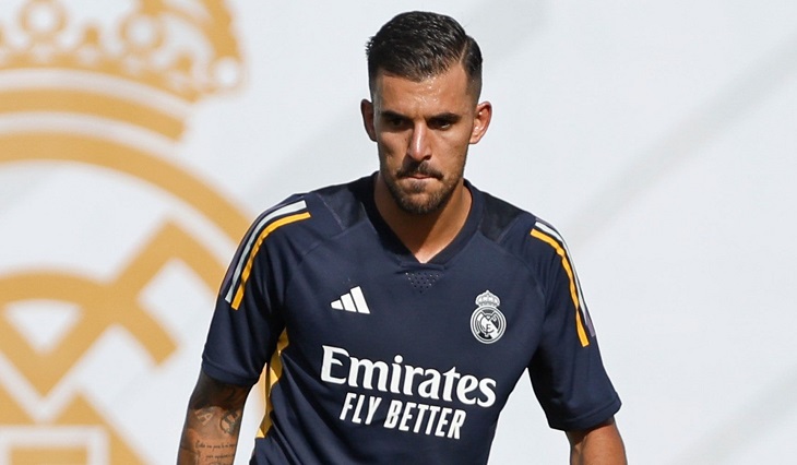 Dani Ceballos, mediocampista del Real Madrid. @RealMadrid