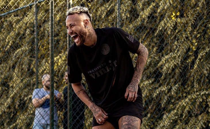 Neymar Jr. delantero del PSG. @neymarjr