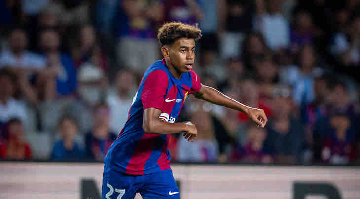 Lamine Yamal, atacante del FC Barcelona de 16 años. / @FCBarcelona