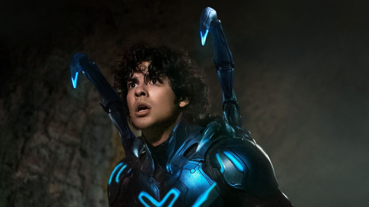 Jaime Reyes, acto principal de Blue Beetle. / @bluebeetle