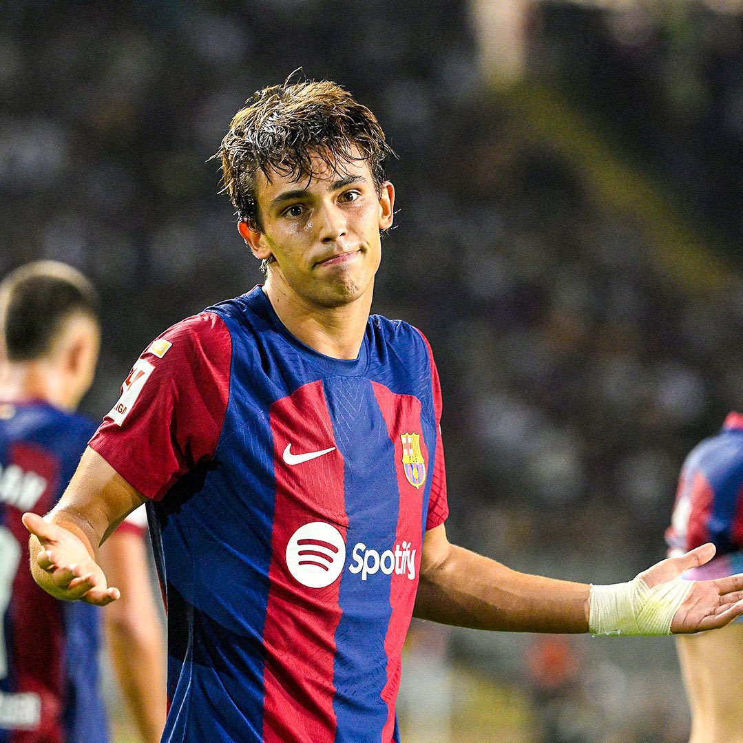 Joao Félix, con la camiseta del Barcelona. / @Twitter