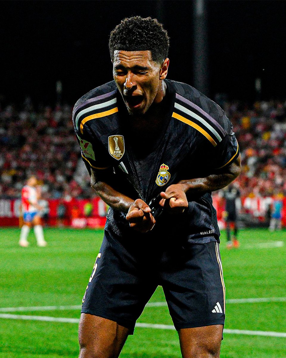 Jude Bellingham celebrando uno de los goles del Real Madrid. / @realmadrid