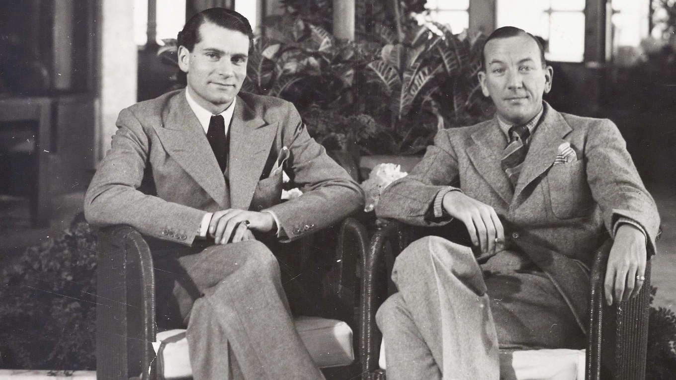 Laurence Olivier y Noël Coward. / Filmin