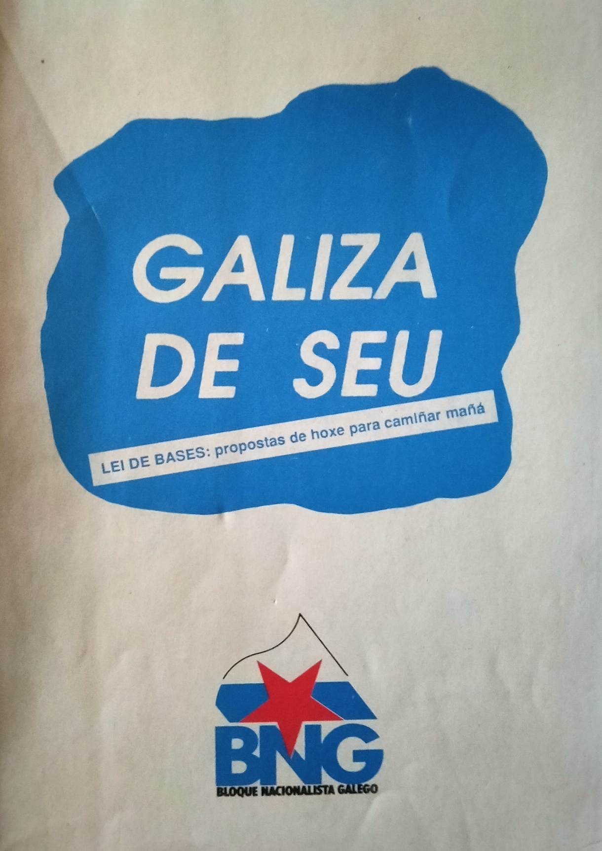 Mensaxe política do BNG. / Mundiario