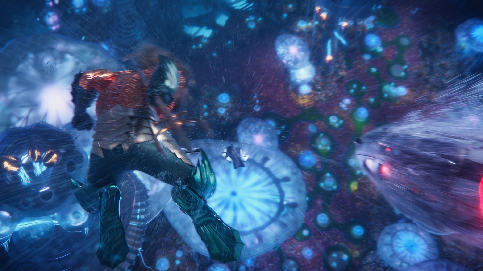 Imágenes de la película Aquaman y el reino perdido. / @Twitter