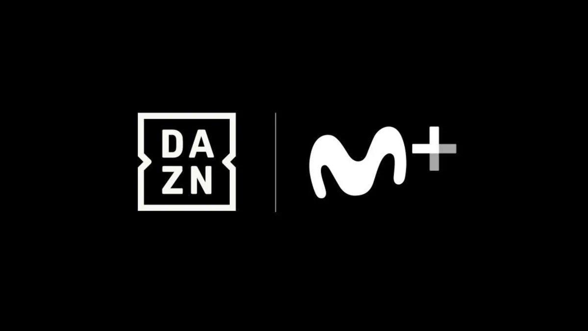 Logos de DAZN y Movistar Plus. / @Twitter